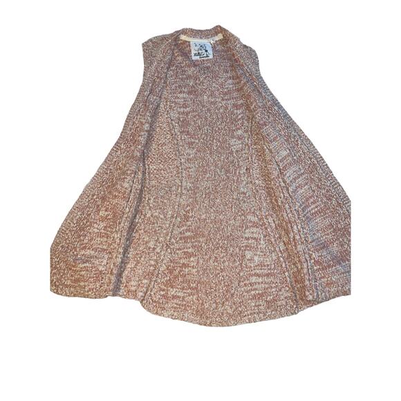 Woman’s Sleeveless Cardigan sz large - Picture 3 of 3